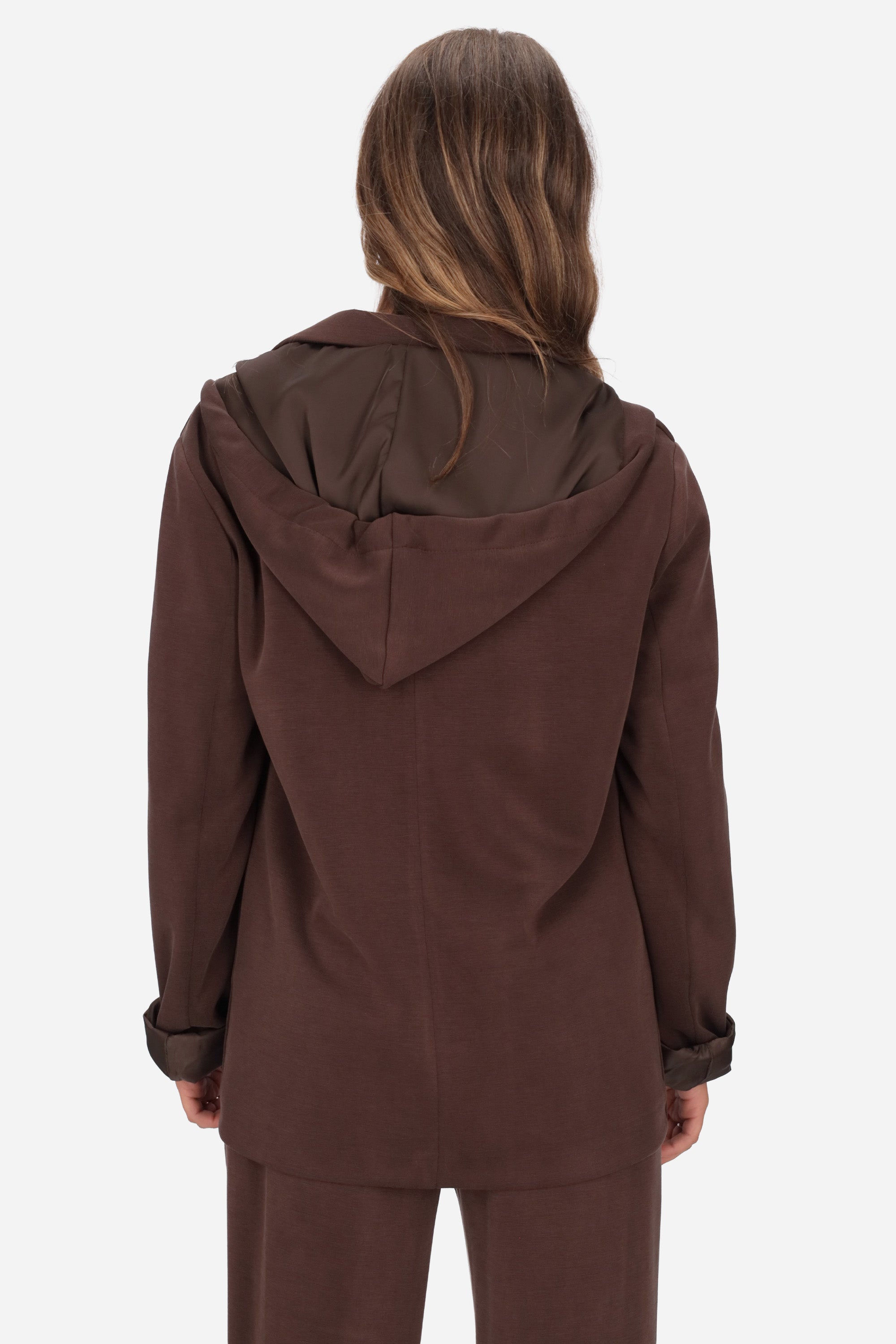 MARRONE | MADEMOISELLE DU MONDE - D MDM416 Giacca