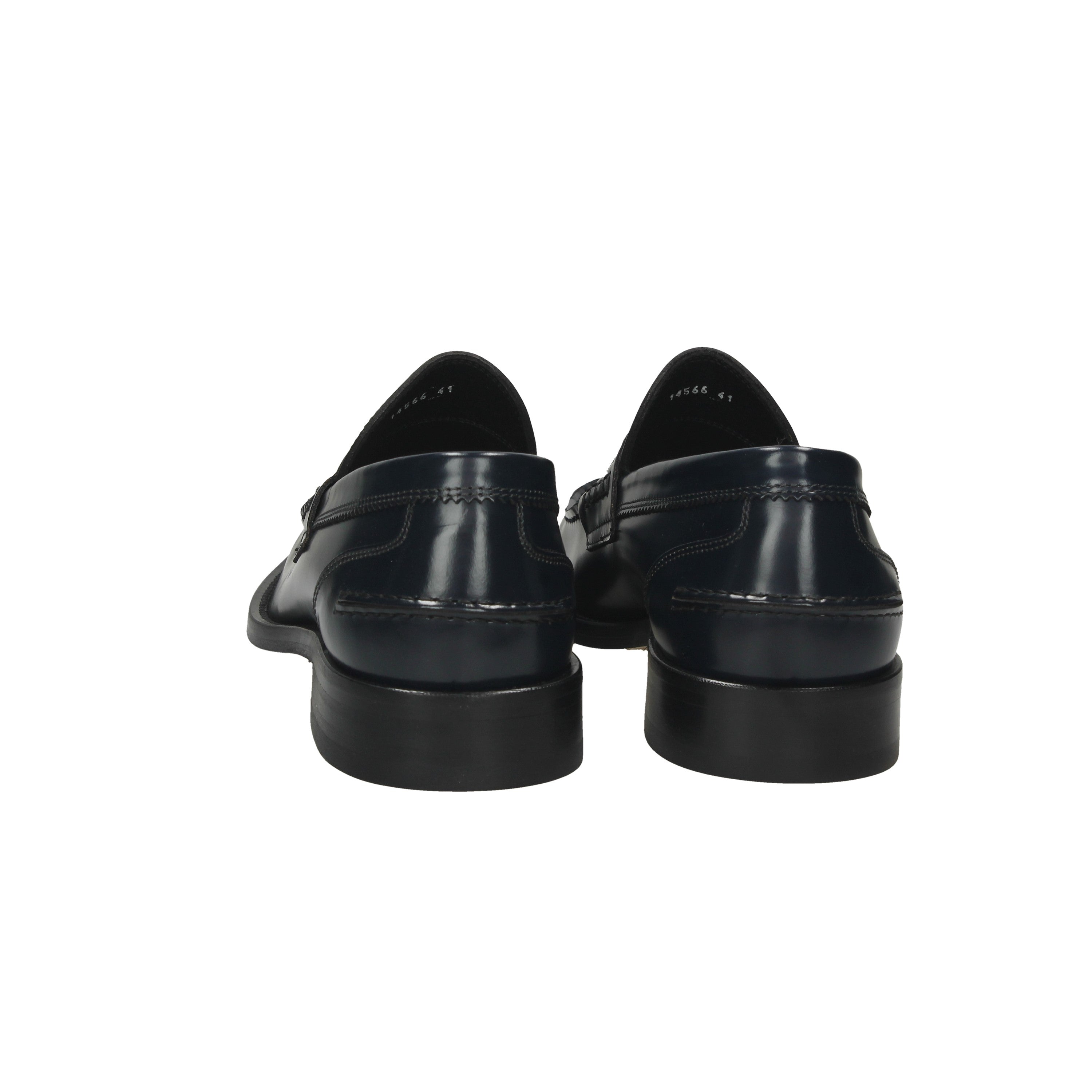 BLU SCURO | ANTICA CUOIERIA - U 14566 Mocassino